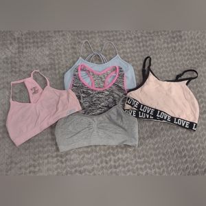 (Lot of all 5) bras/athletic wear/undergarments. Size 32-34